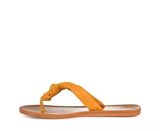 Journee Collection Womens Brindle Flip Flop Sandal Product Image