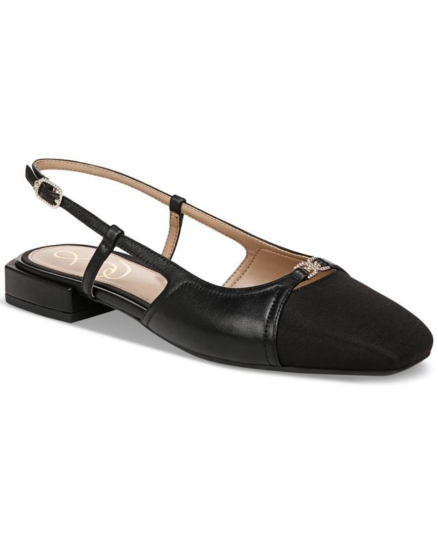 Sam Edelman Womens Kara Cap-Toe Slingback Flats Product Image