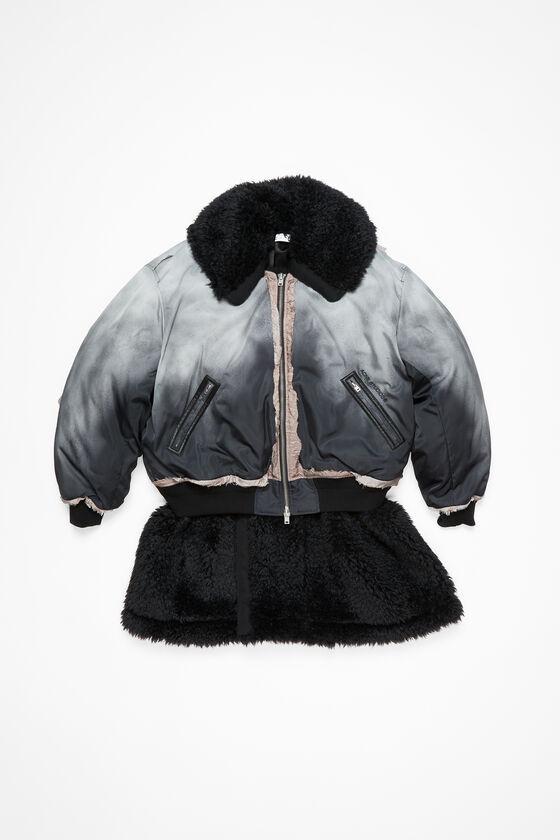 Bomber layered coat Product Image