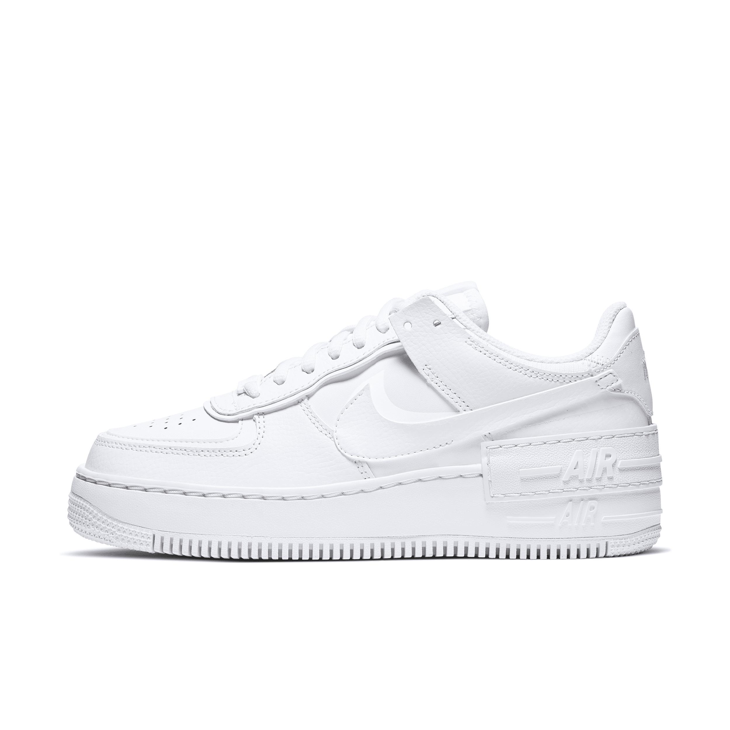 Nike Air Force 1 Shadow sneakers in triple white product image