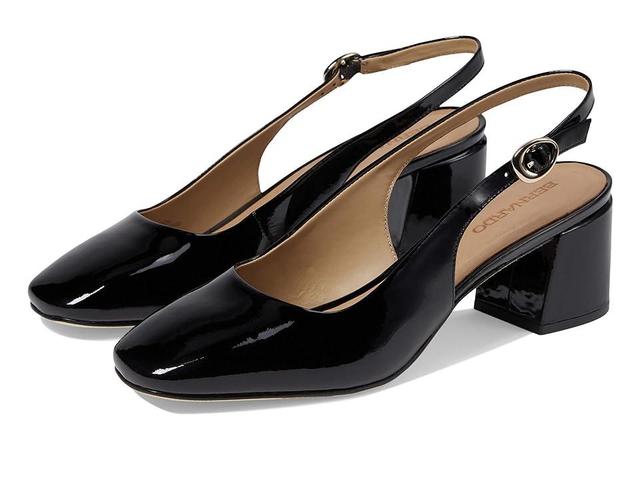 Womens Alexia Patent Block Heels Sling Product Image