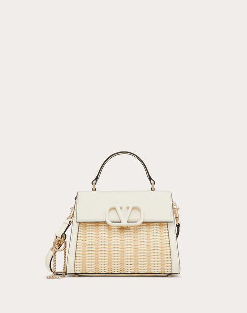 SMALL VSLING WICKER HANDBAG Product Image