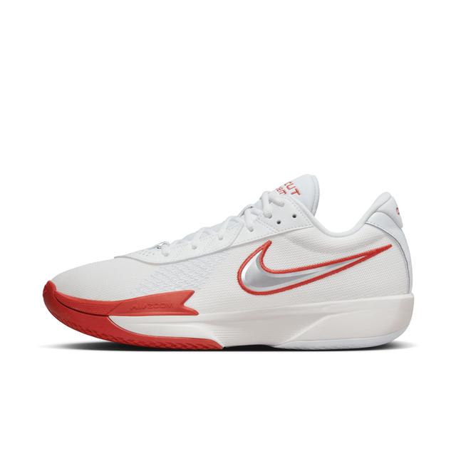 Nike Mens Nike Air Zoom G.T. Cut Academy - Mens Basketball Shoes Summit White/Metallic Silver/Picante Product Image