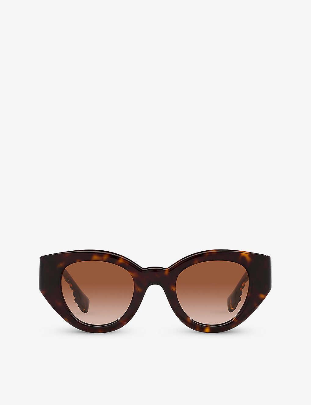 BURBERRY Woman Sunglass Be4390 Meadow In Havana Product Image