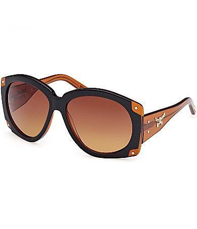 MCM Womens 61mm Round Gradient Frame Sunglasses Product Image