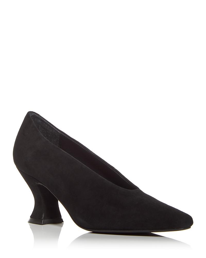 Jeffrey Campbell Womens Hints Curved Heel Pumps Product Image