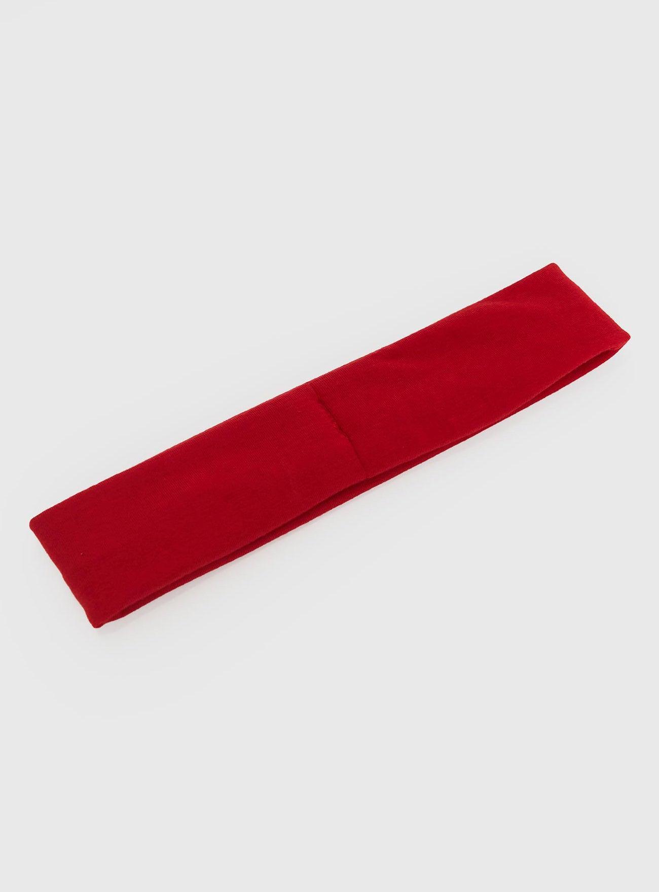 The Juney Headband Bold Red Product Image