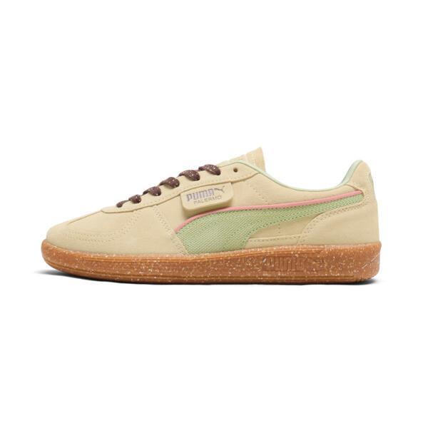 PUMA Palermo Cannoli Women's Sneakers in Creamy Vanilla/Pistachio Green/Gum Product Image