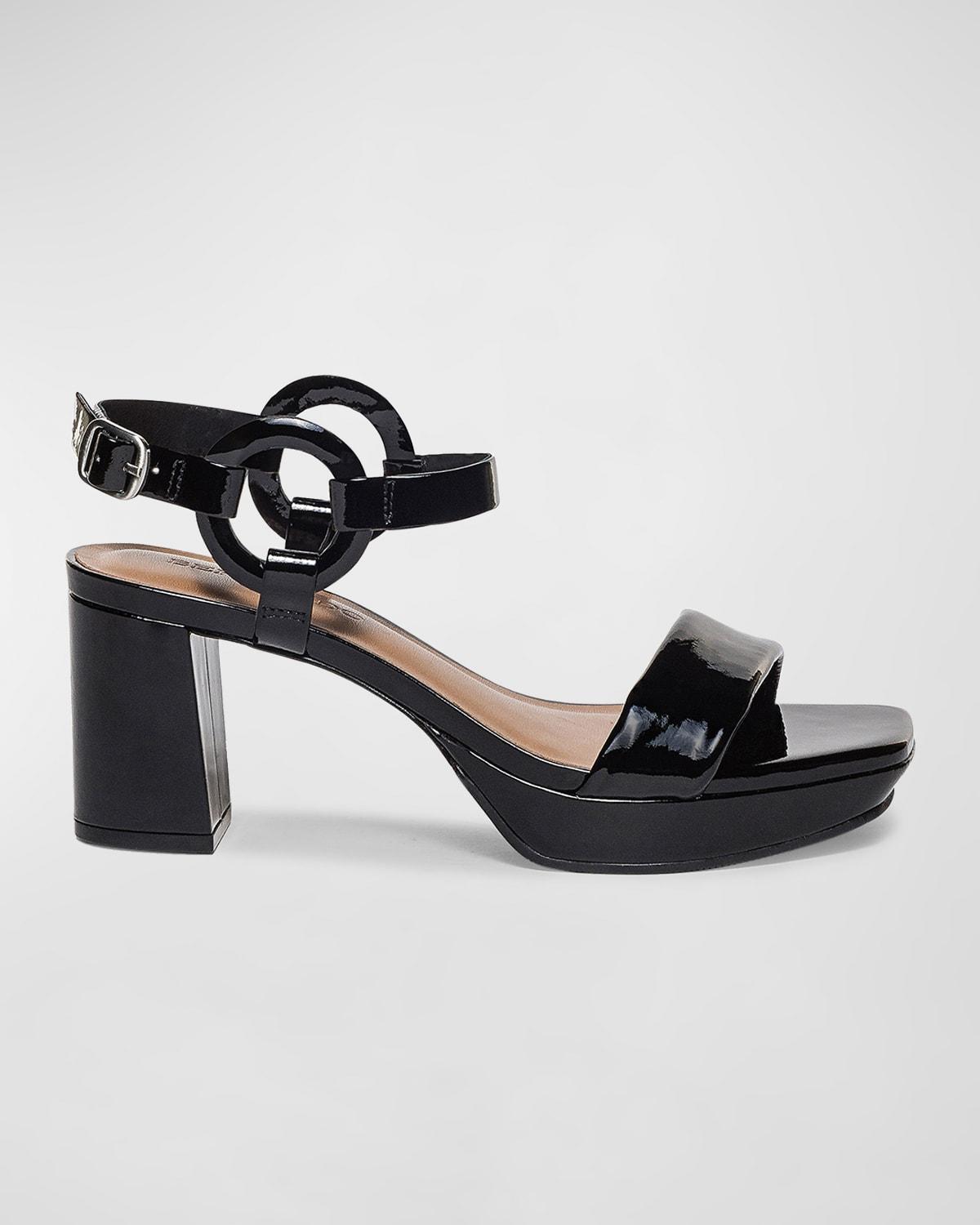 Womens Candace Patent Platform Sandals Product Image