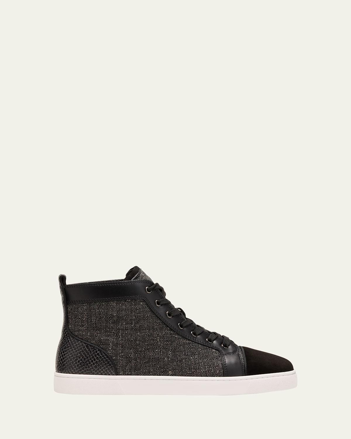 Mens Louis Orlato High-Top Leather Sneakers Product Image