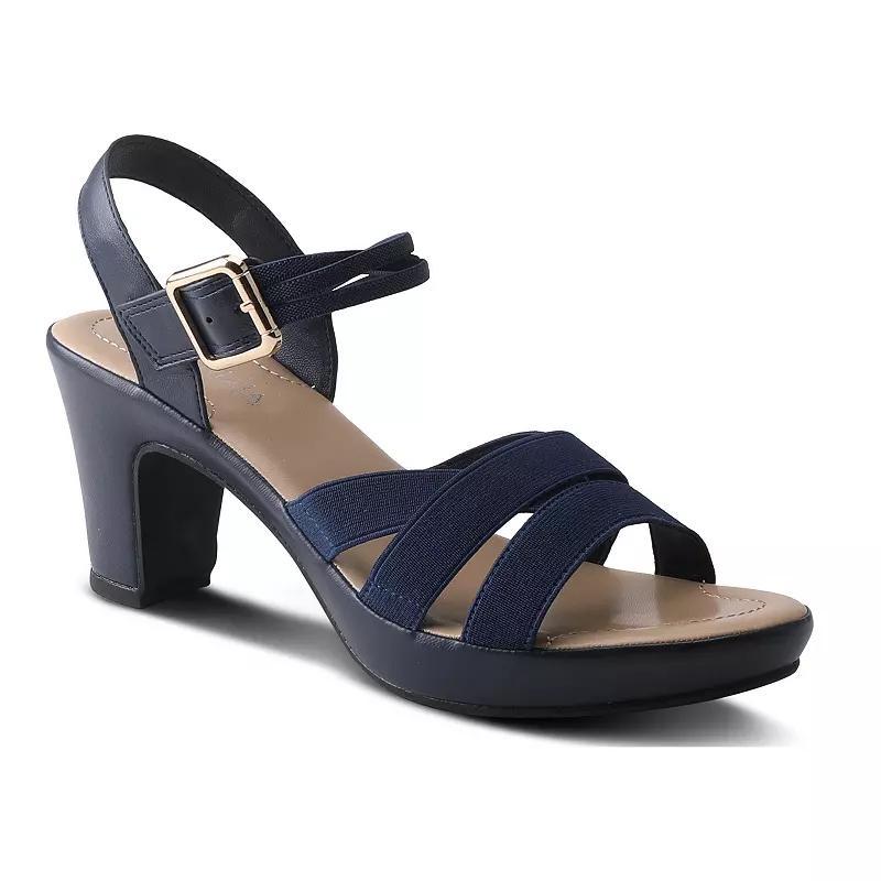 Patrizia Neesa Womens Dress Sandals Blue Product Image