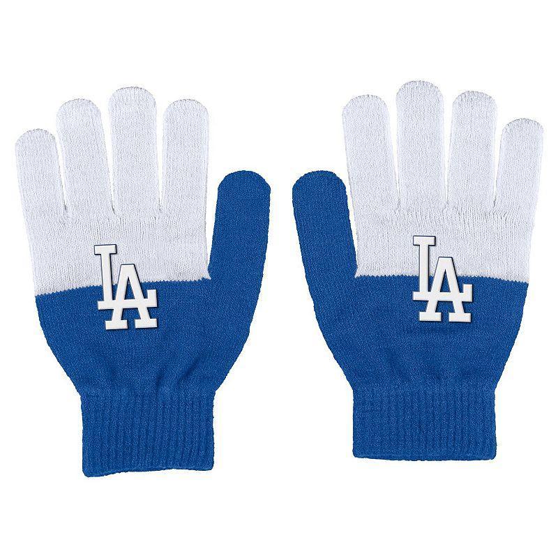 Womens WEAR by Erin Andrews Los Angeles Dodgers Color-Block Gloves Product Image