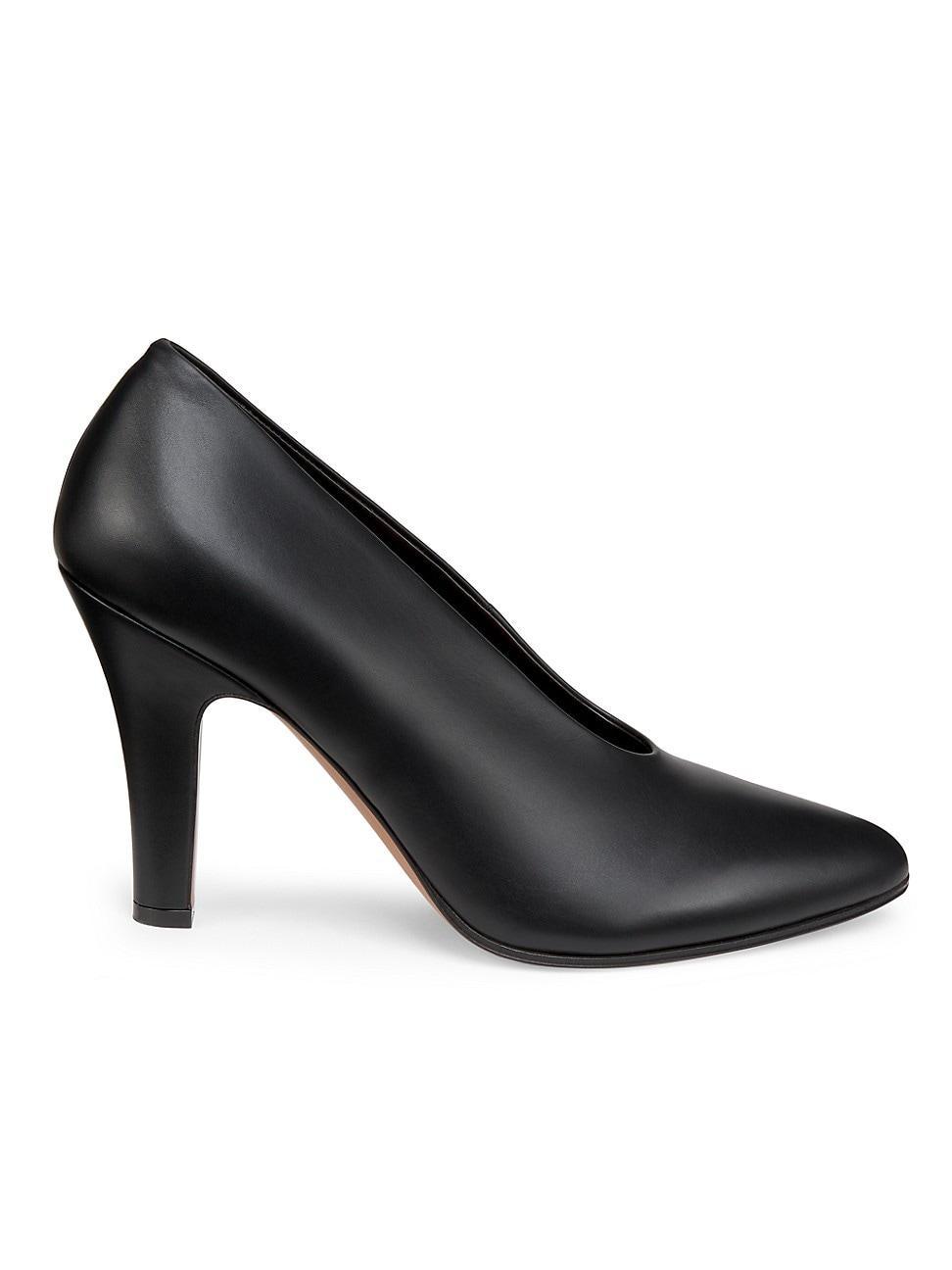 Womens Prudens 90MM Leather Pumps Product Image