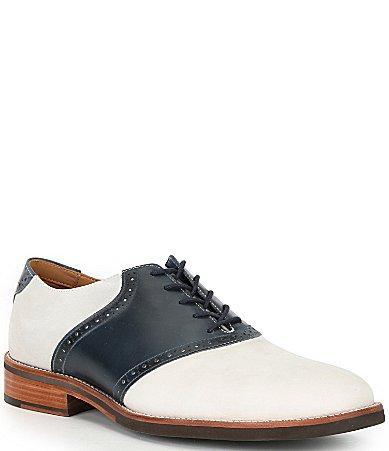 Flag LTD. Mens Copley Leather Saddle Oxfords Product Image