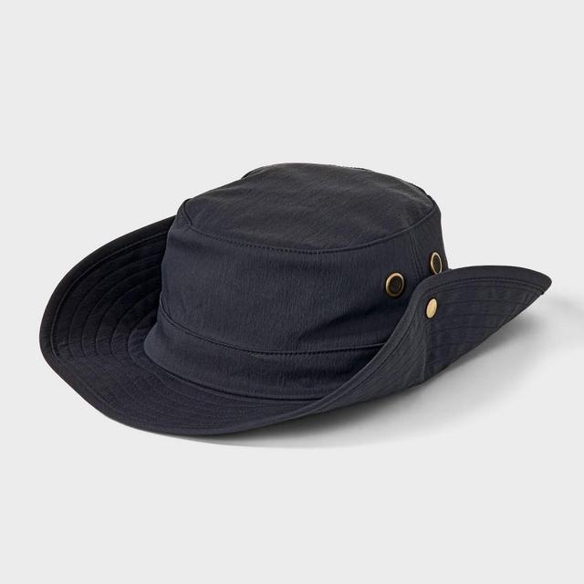 Mens Cotton Blends Boonie Bucket Hat with White Cord - Goodfellow & Co Black M/L Product Image