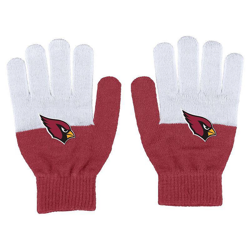 Womens WEAR by Erin Andrews Arizona Cardinals Color-Block Gloves Product Image