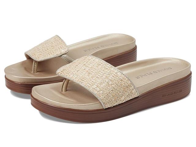 Donald Pliner Womens Slip On Wedge Slide Sandals Product Image