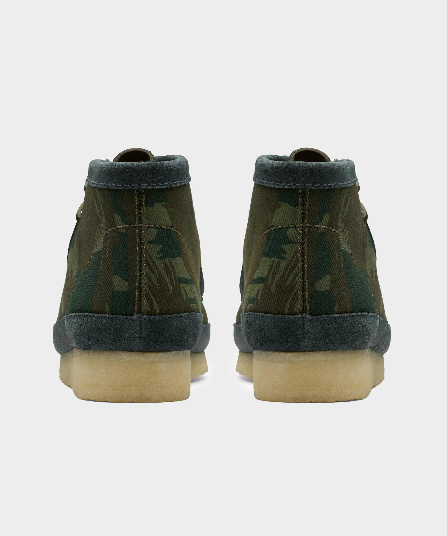 Clarks Wallabee Harajuku in Green Camo Product Image