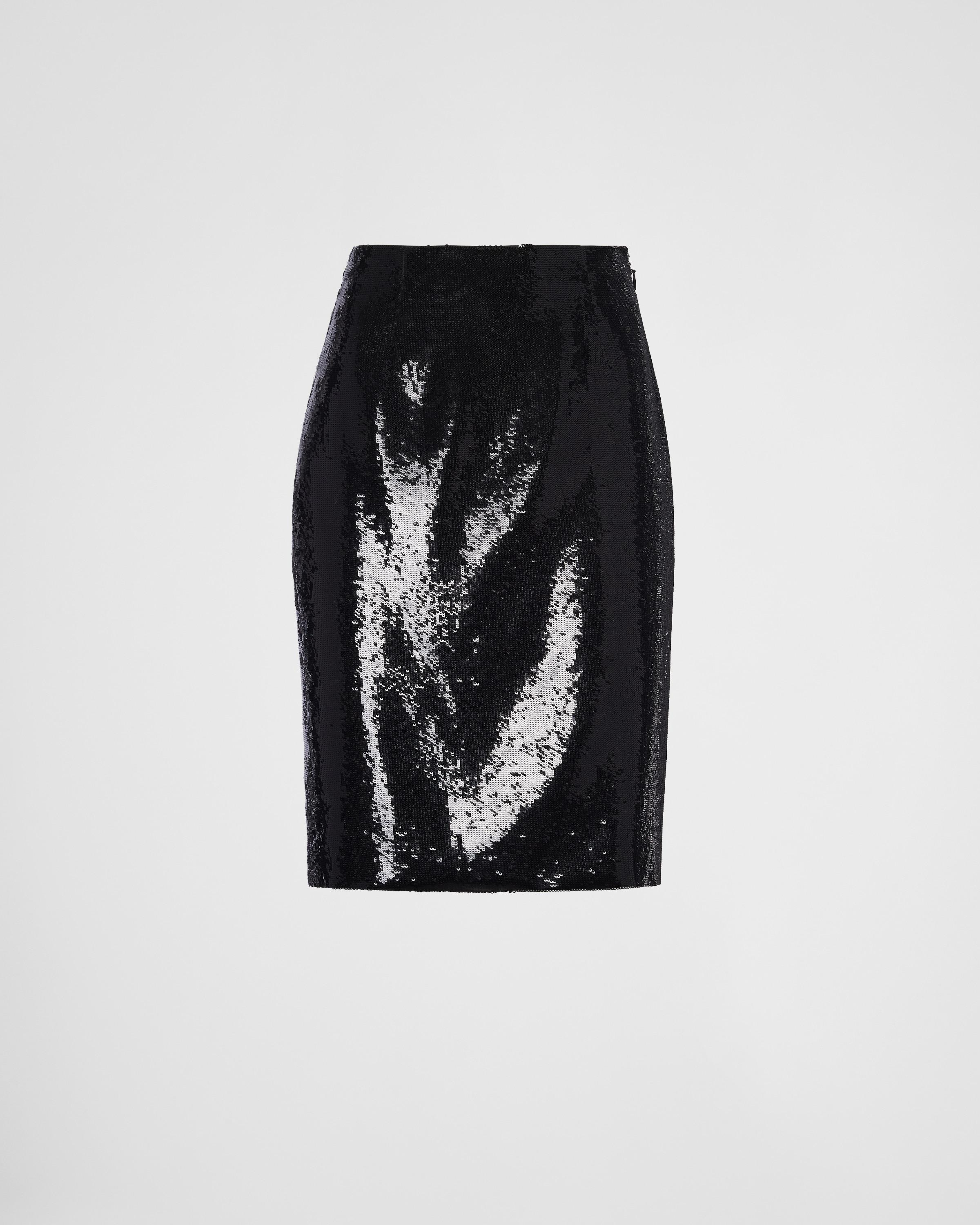 Sequined midi-skirt Product Image