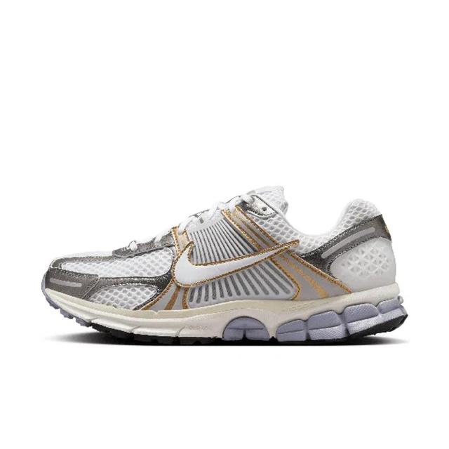 NIKE Zoom Vomero 5 "platinumtint/metallic Gold" Sneakers In Silver/white/grey Product Image