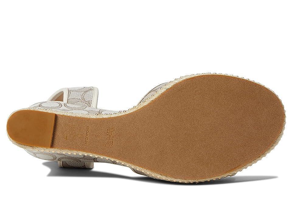 COACH Page Jacquard Wedge Women's Shoes Product Image