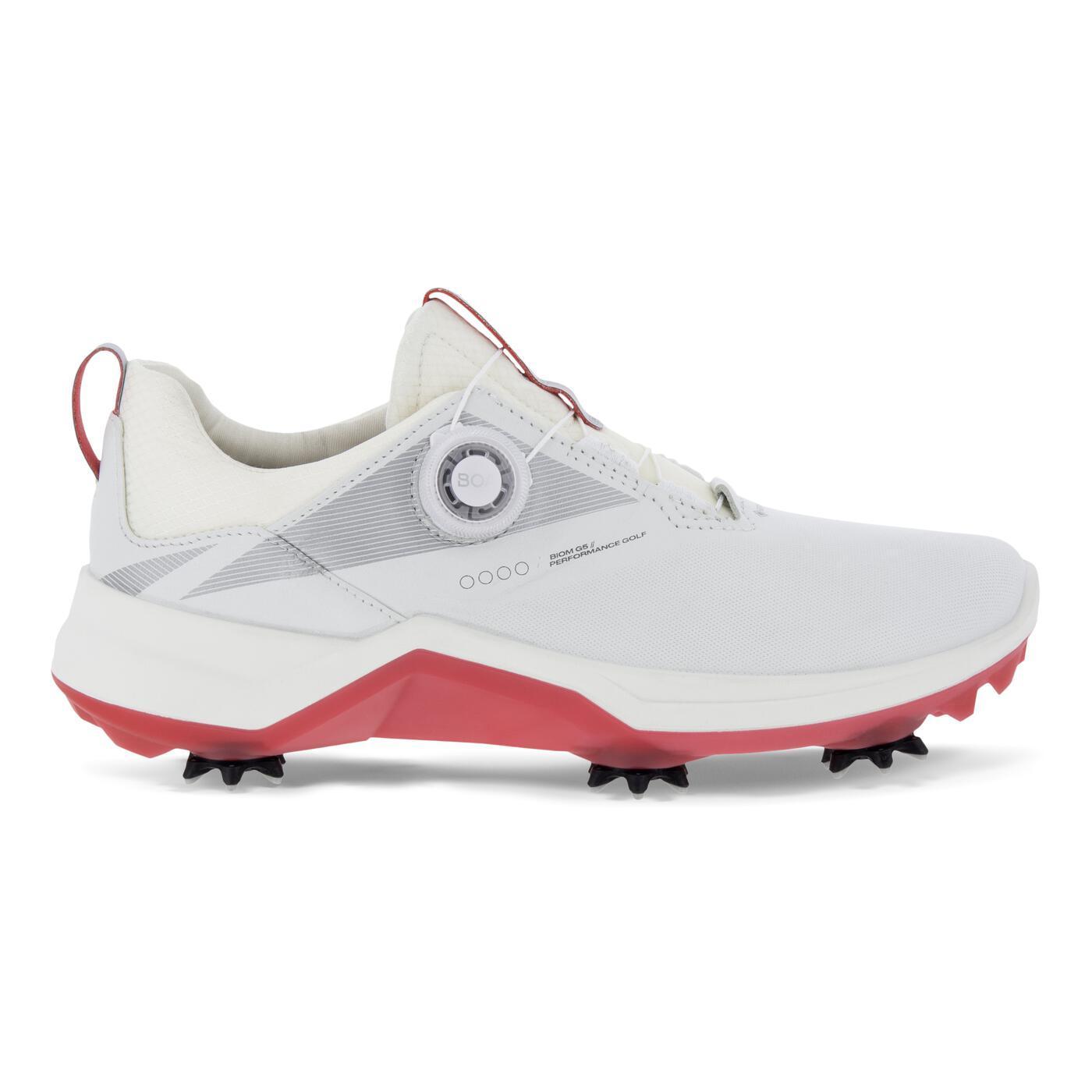 ECCO Golf Biom G5 BOA Golf Shoes (White) Women's Shoes Product Image