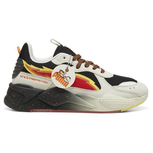 PUMA Mens Scoot Henderson PUMA RS-X x Cheetos - Mens Running Shoes Warm White/Yellow Blaze/Puma Black Product Image