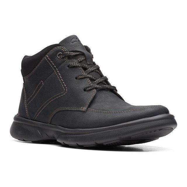 Clarks Mens Bradley Mid Flat Heel Lace Up Boots Product Image