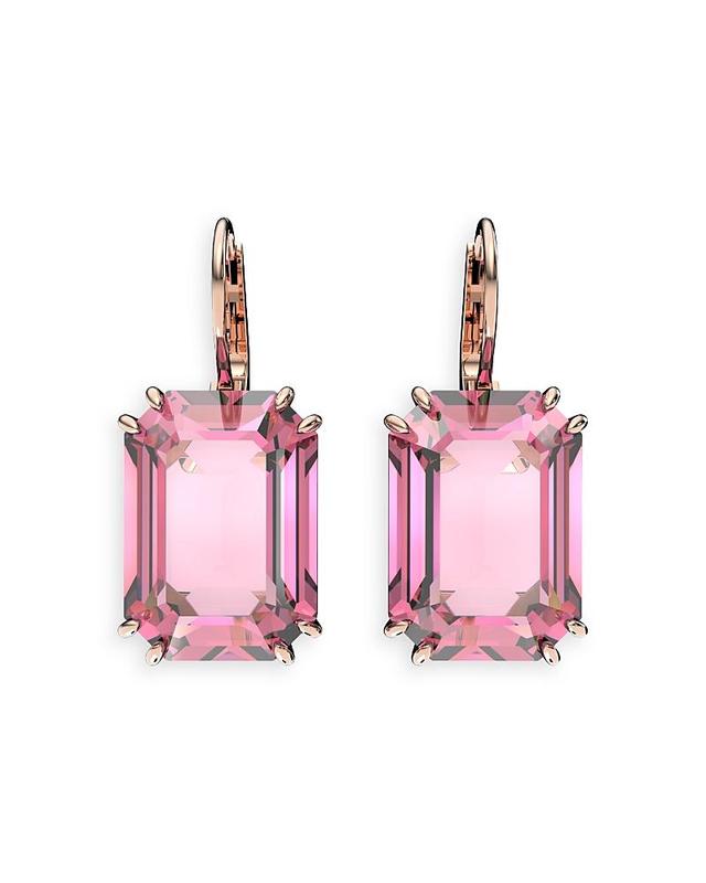 Swarovski Millenia Octagon Crystal Drop Earrings Product Image