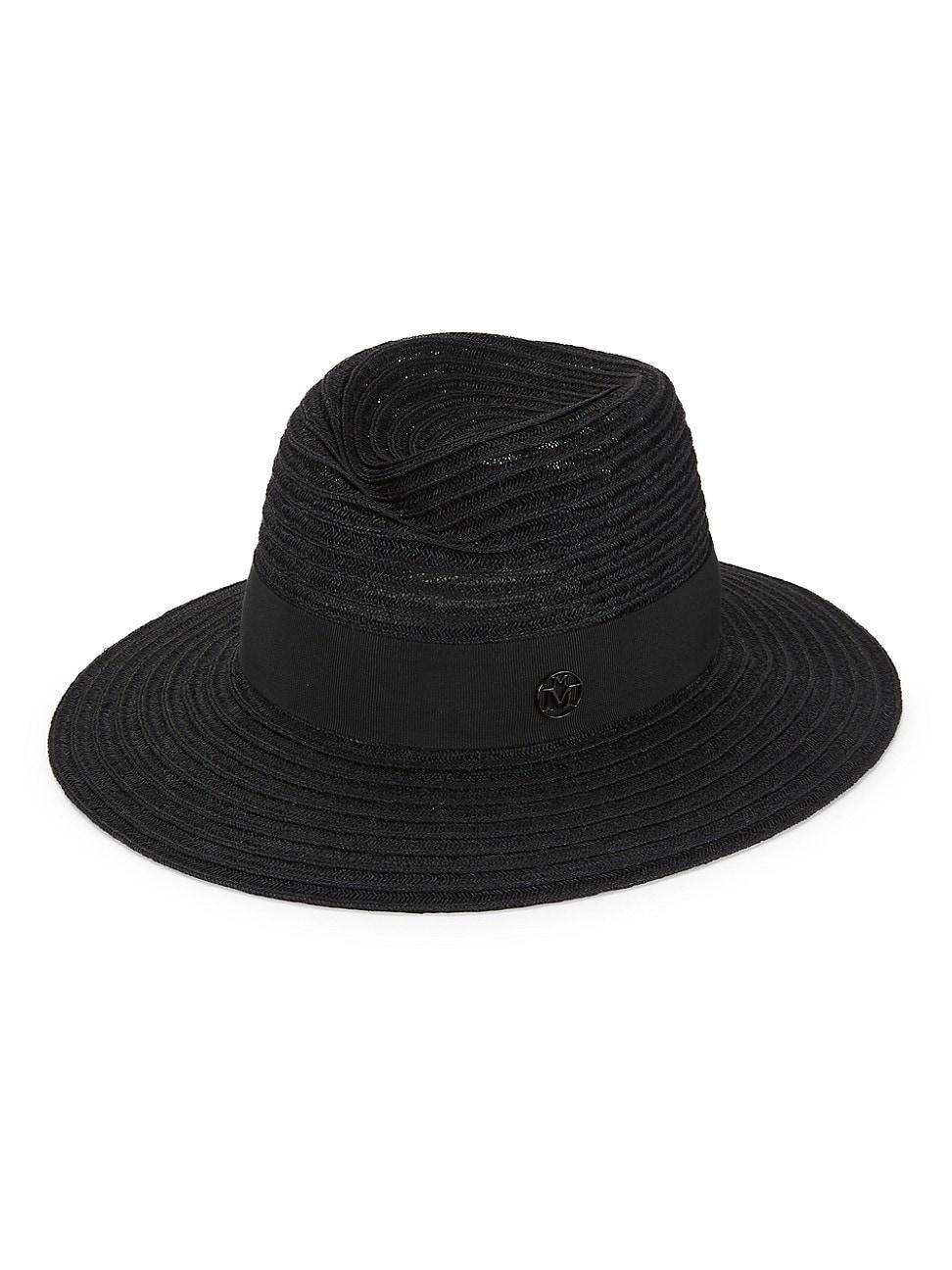 Womens Virginie Straw Fedora Hat product image