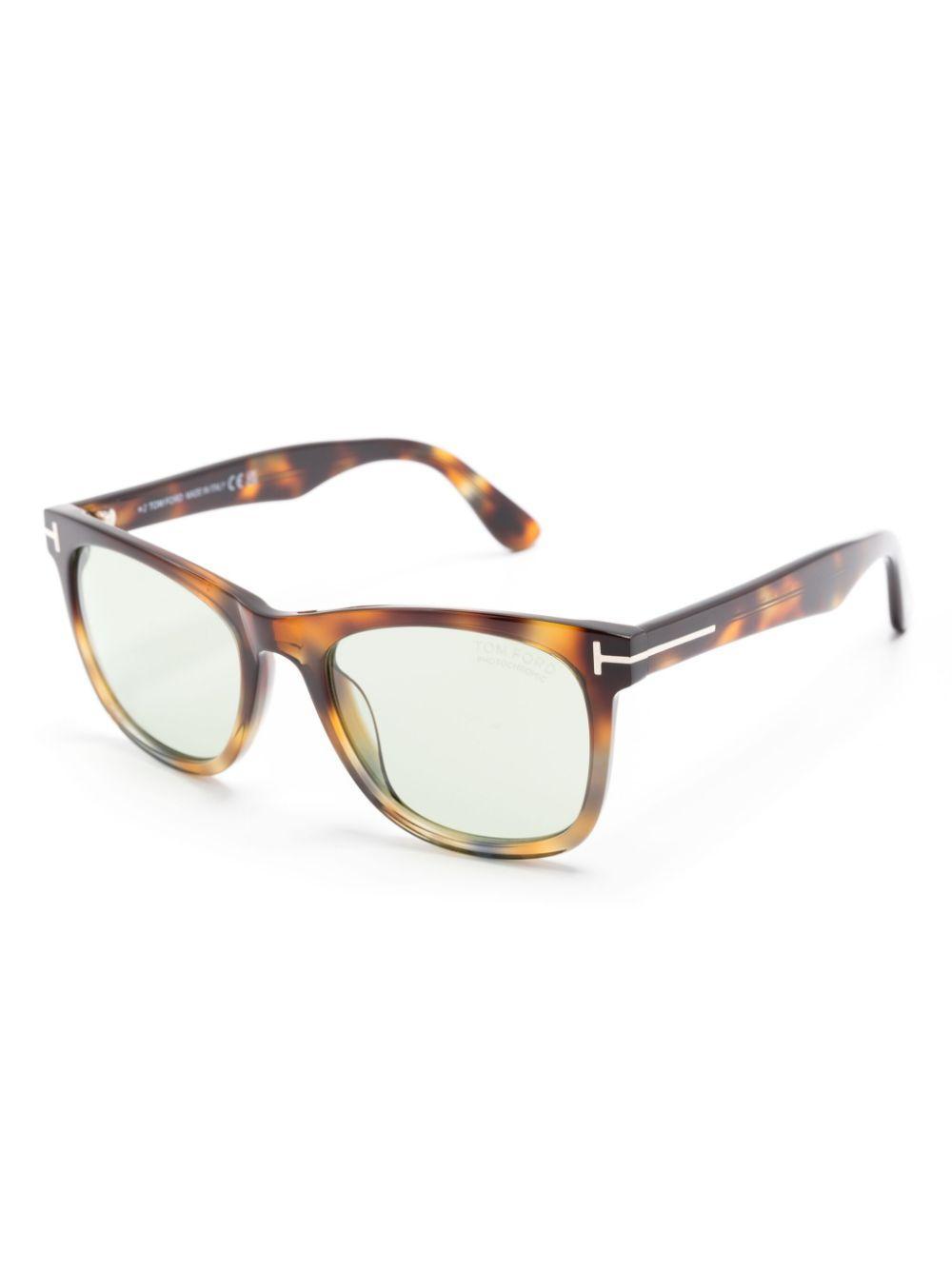 TOM FORD Square-frame Sunglasses In Brown Product Image