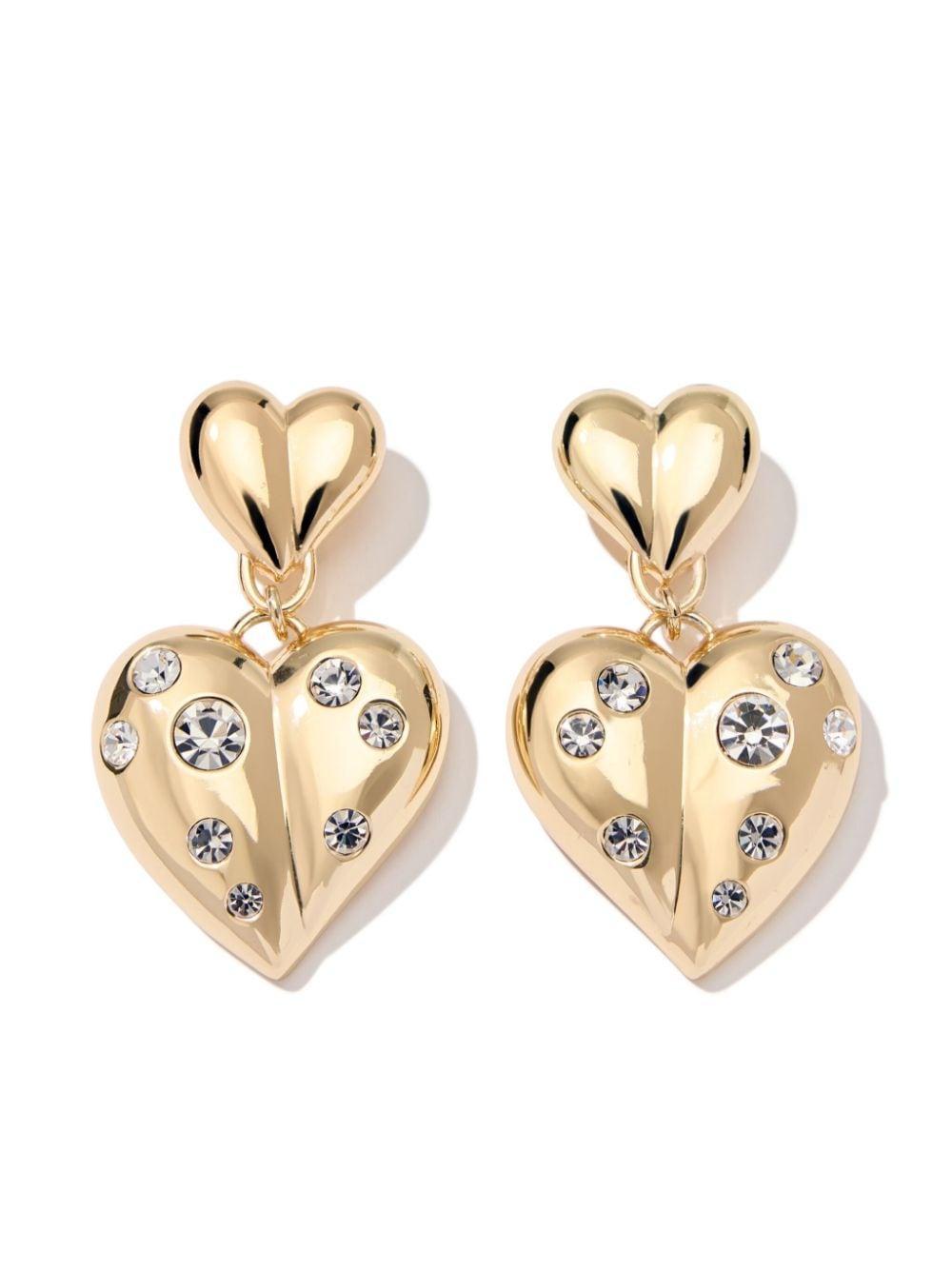 heart-shaped earrings Product Image