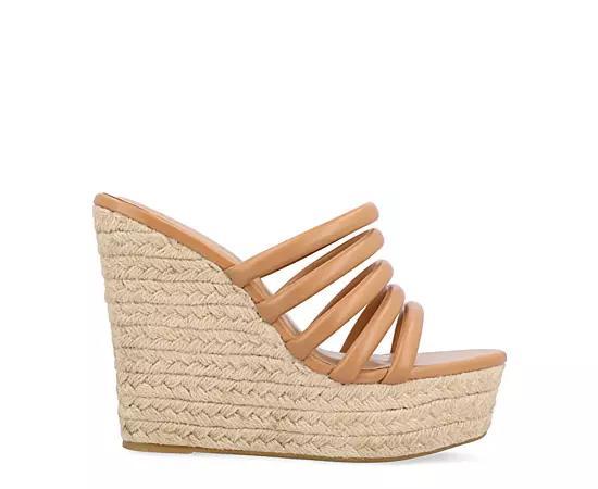 Journee Collection Womens Cynthie Wedge Sandal Product Image