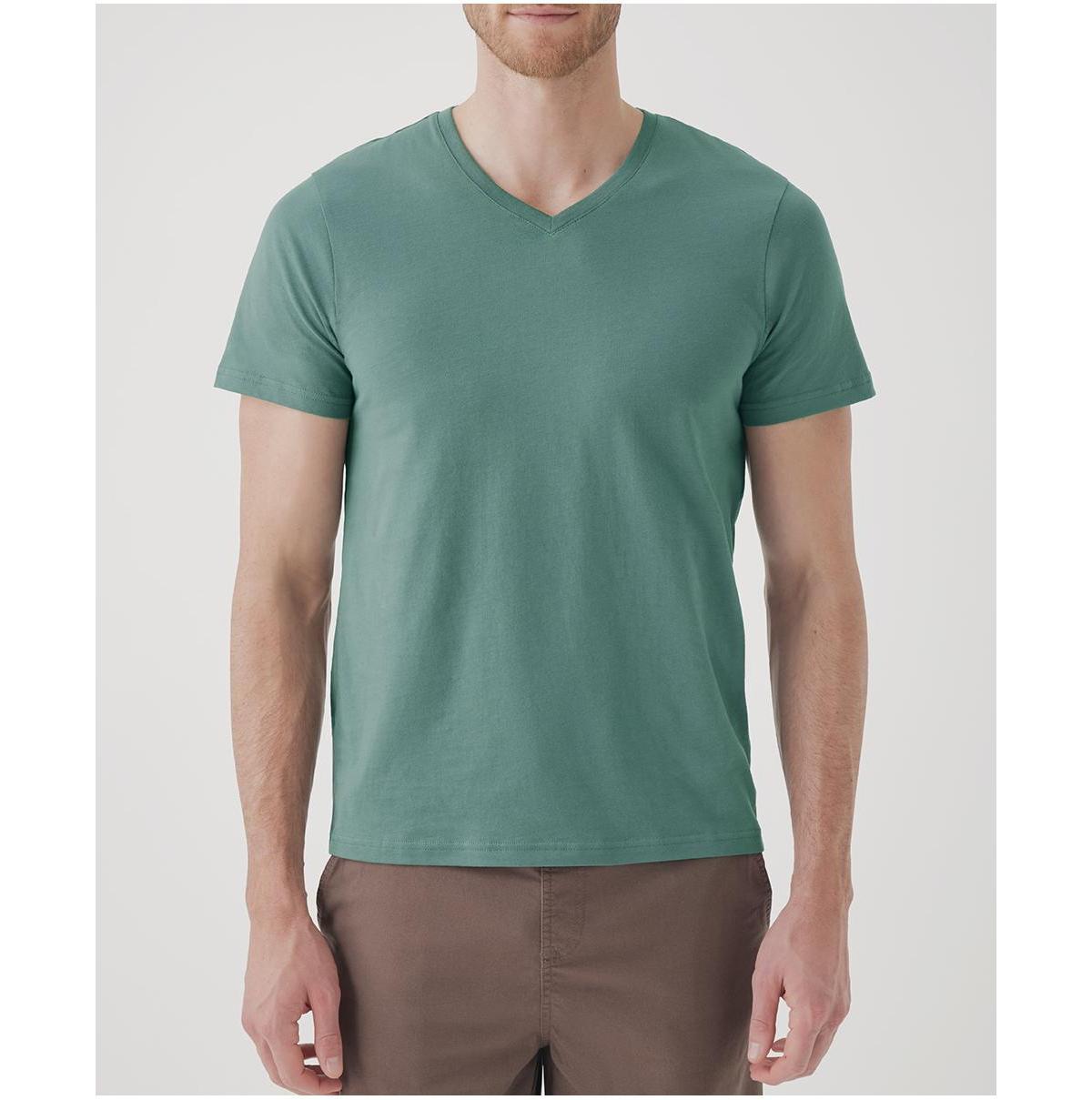 Mens Softspun V-Neck Tee S Product Image