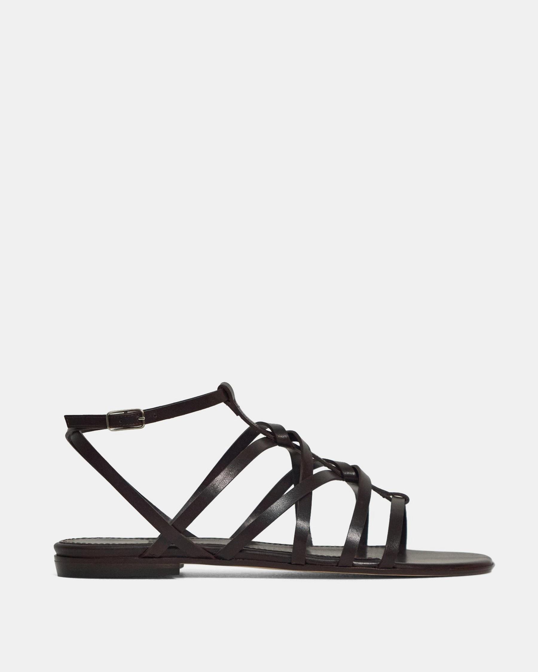 Strappy Sandal in Leather product image