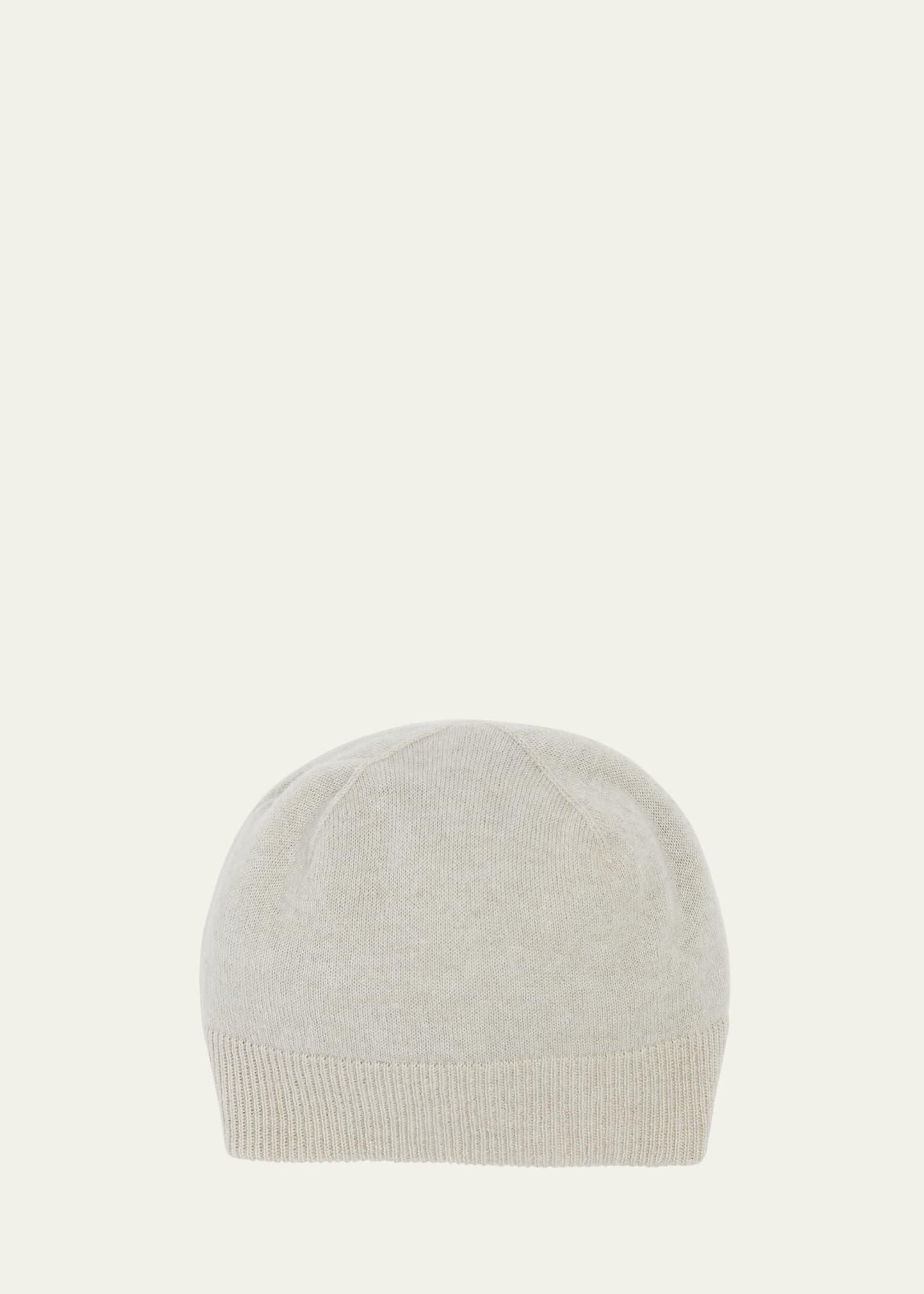 Mens Wool and Cashmere Beanie Hat Product Image