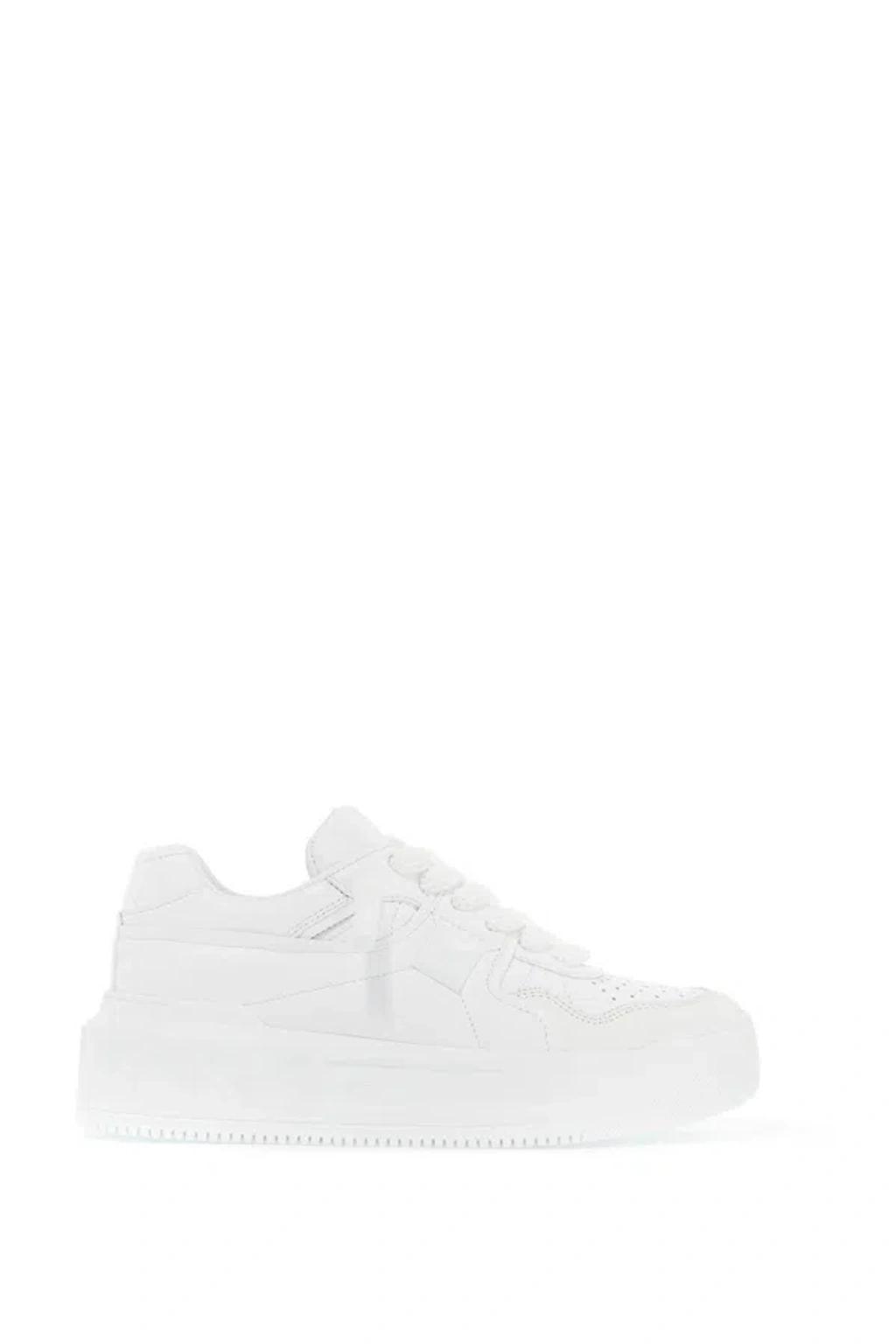 VALENTINO GARAVANI One Stud Leather Sneakers In White Product Image