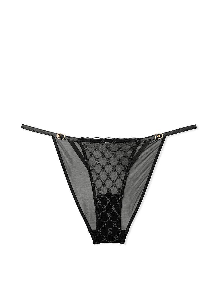 VS Logo Embroidery String Bikini Panty Product Image