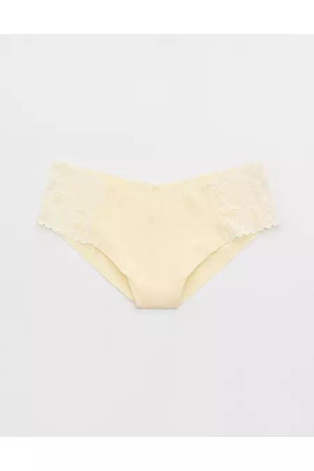 SMOOTHEZ No Show Coquette Lace Cheeky Underwear Women's Product Image