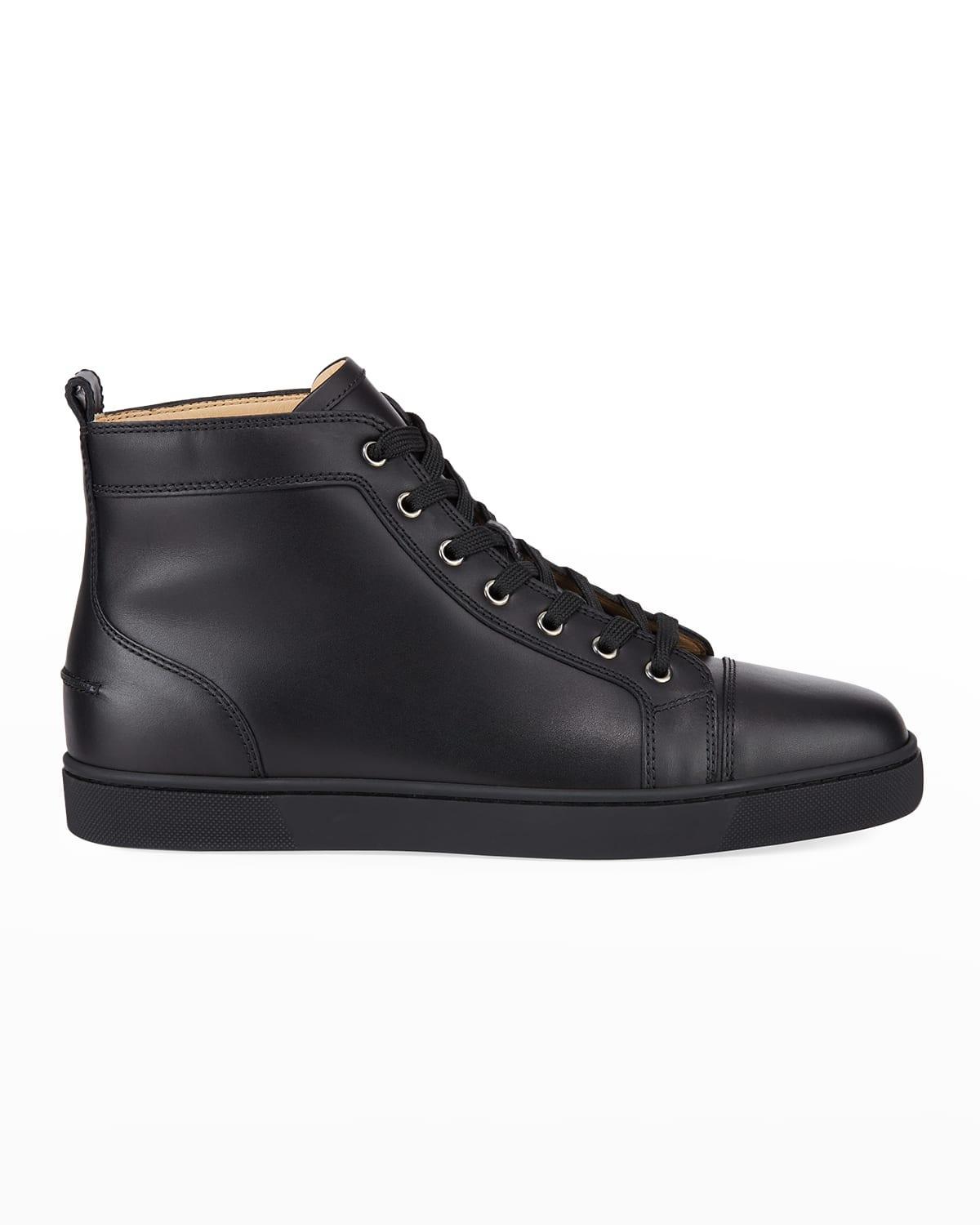 Men's Louis Leather High-Top Sneakers Product Image