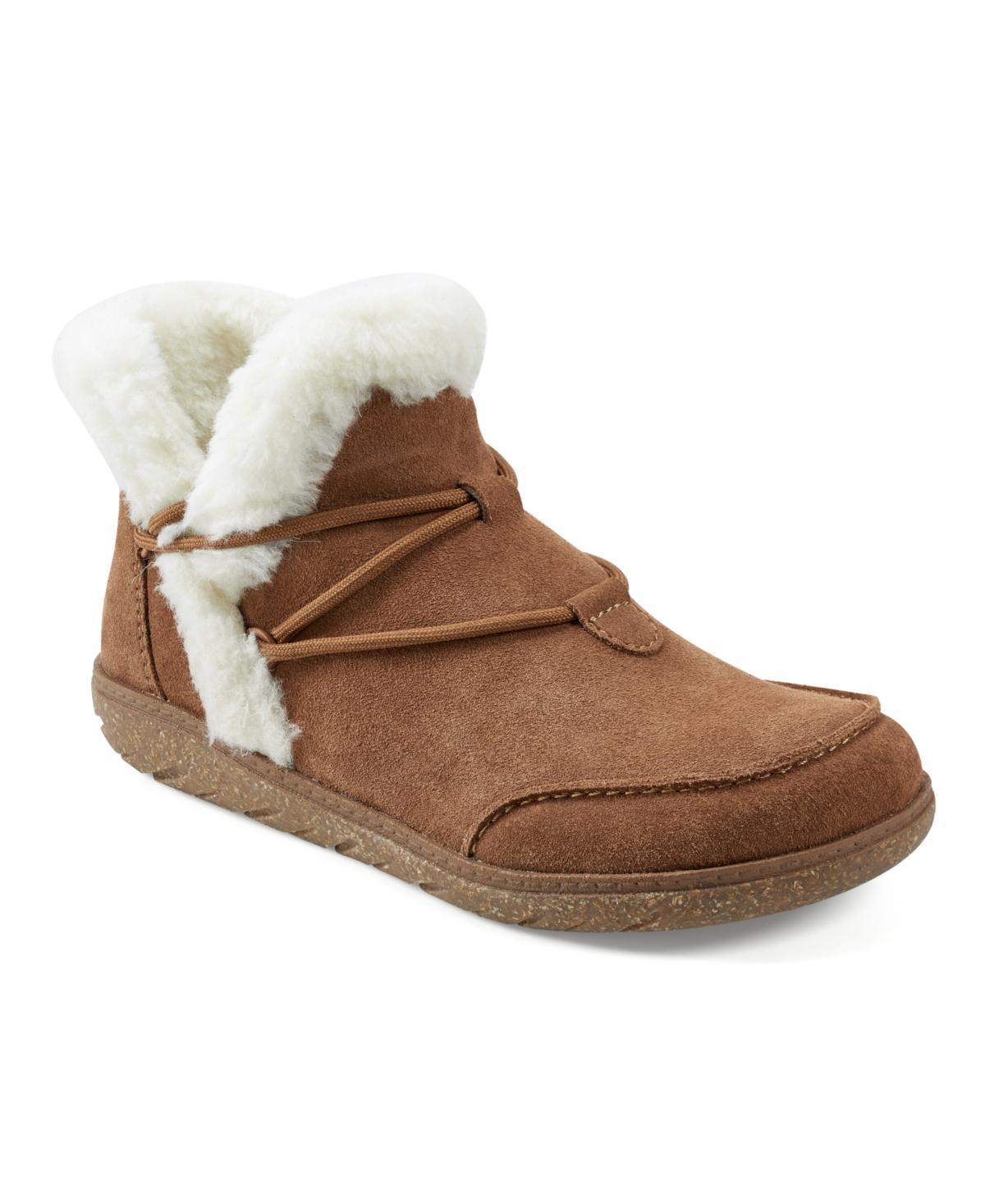 Earth Womens Fleet Cold Weather Lace-Up Casual Booties Product Image