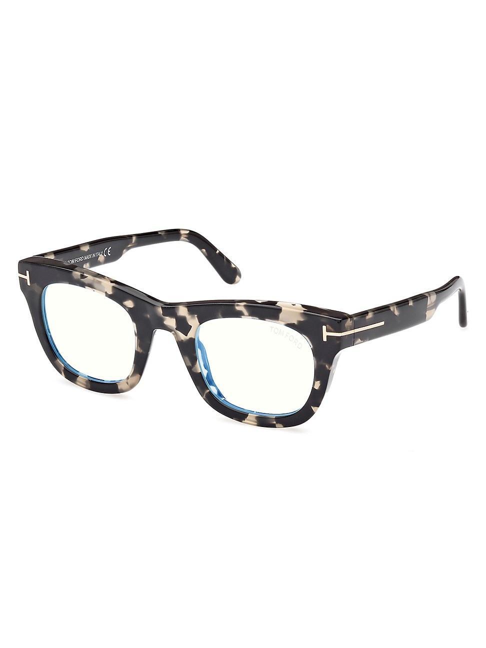 Mens 48MM Tortoiseshell Opticals Product Image