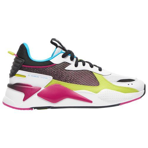 PUMA Mens RS-X - Shoes White/Green/Fuchsia Product Image