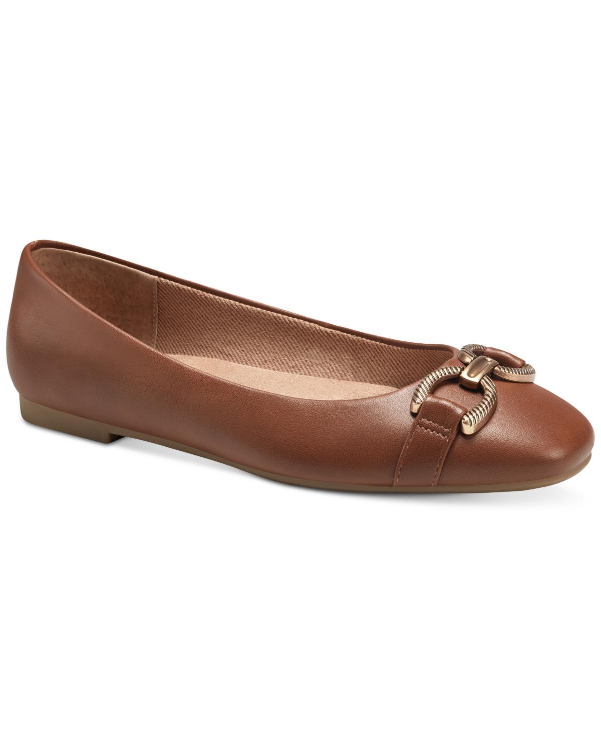 Giani Bernini Womens Brookee Memory Foam Ballet Flats, Created for Macys Product Image