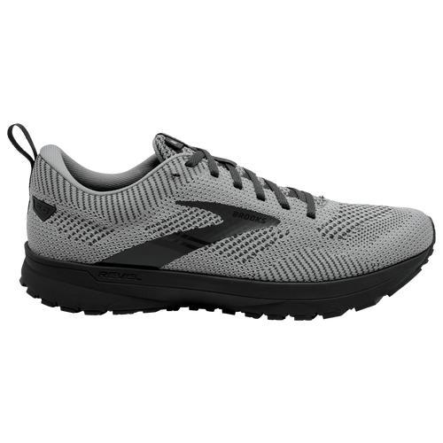 Brooks Mens Brooks Revel 5 - Mens Running Shoes White/Oyster/India Ink Product Image