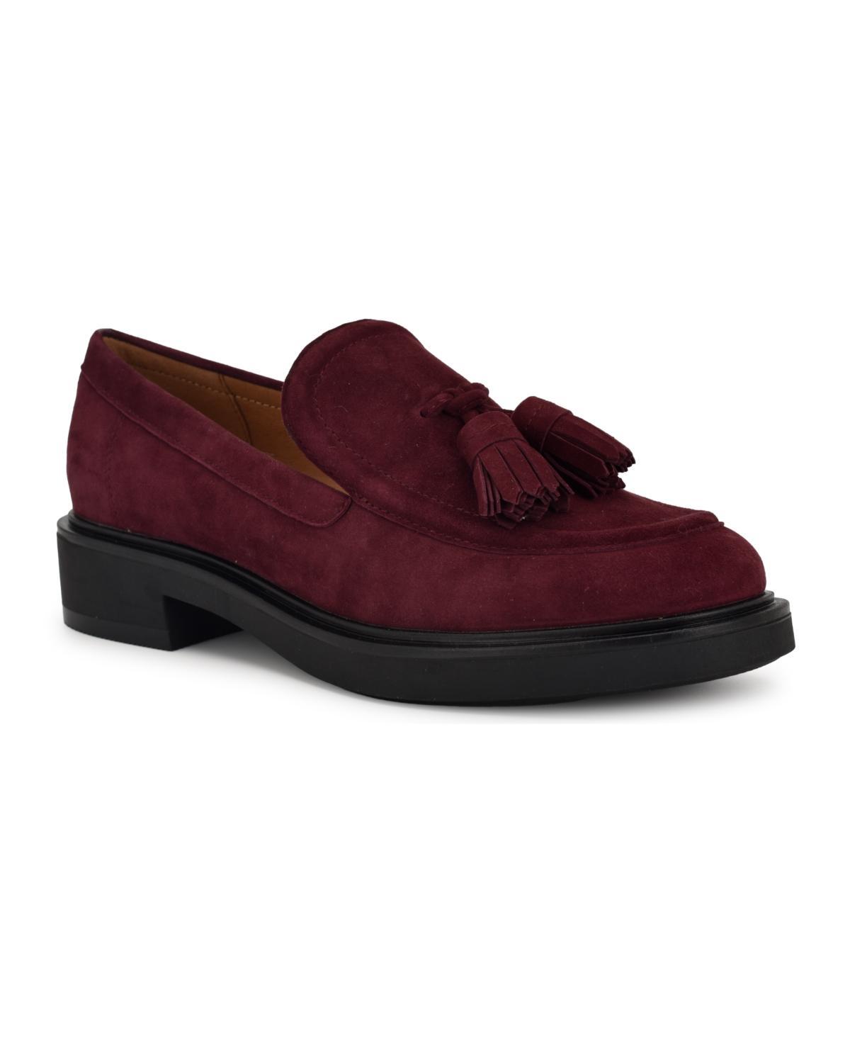 Nine West Roker Slip-On Round Toe Womens Casual Loafers Product Image