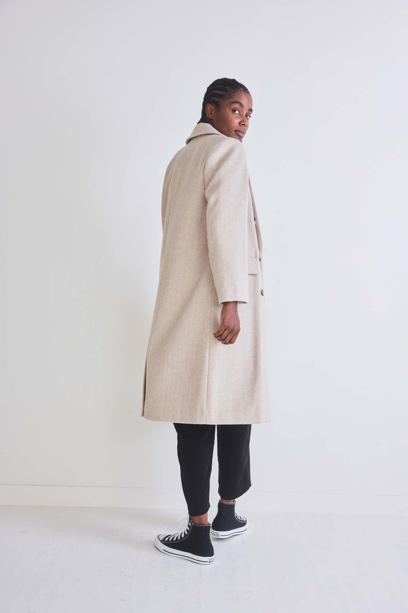 The Soho Long Wool Coat Product Image