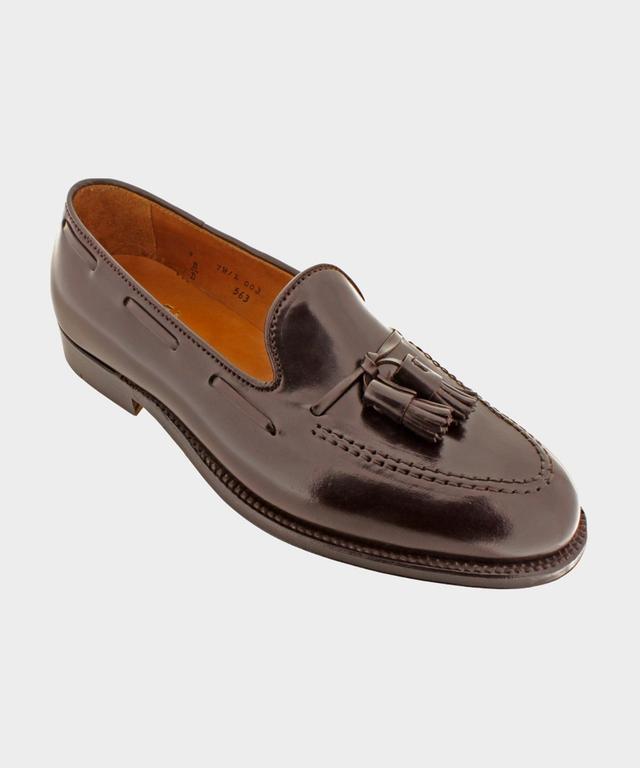 Alden Cordovan Tassel Loafer in Brown Product Image