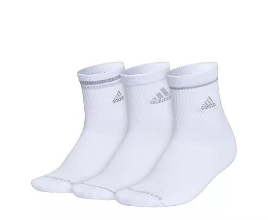 Adidas Womens Cushioned Sport 2.0 High Quarter Socks 3 Pairs Product Image