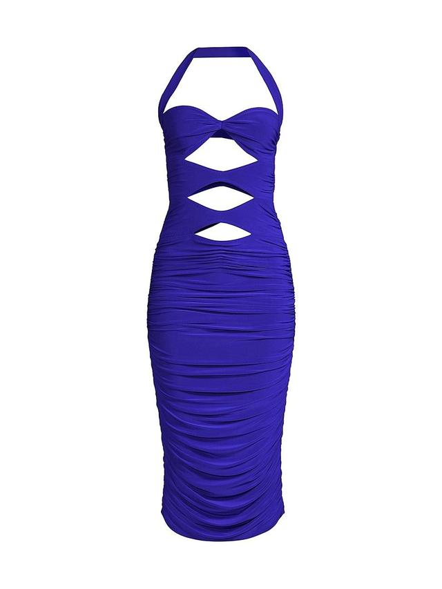 Womens Mio Peekaboo Midi-Dress Product Image